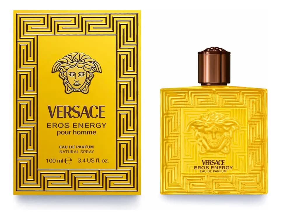 Perfume Versace Eros Energy EDP 100ml Masculino notas cítricas e aromáticas — miniatura 4