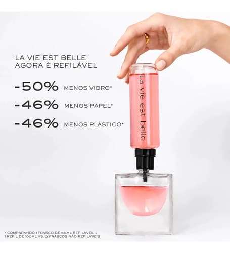 Perfume Feminino Eau de Parfum, Fragrância Floral Gourmand Inebriante com Íris Nobre e Baunilha, Aroma de Felicidade e Feminilidade, La Vie Est Belle Lancôme, Frasco com 30ml — miniatura 7