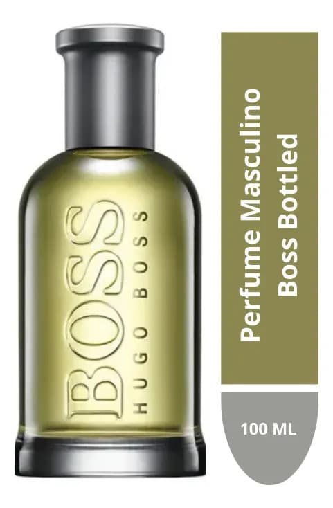Perfume Masculino Boss Bottled Eau De Toilette 100ml Hugo Boss — miniatura 3