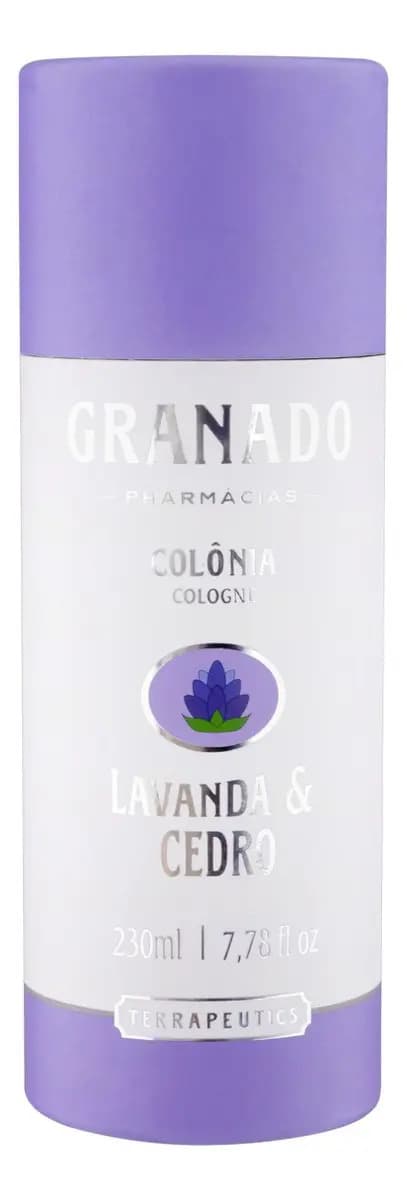 Colônia Granado Lavanda & Cedro Terrapeutics 230 ml — Granado