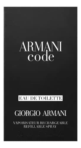 Armani Beauty Perfume Masculino Armani Code Eau de Toilette, Refilável 50ml — miniatura 2