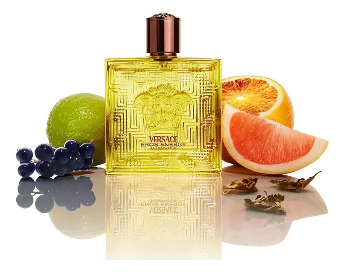 Perfume Versace Eros Energy EDP 100ml Masculino notas cítricas e aromáticas — miniatura 2
