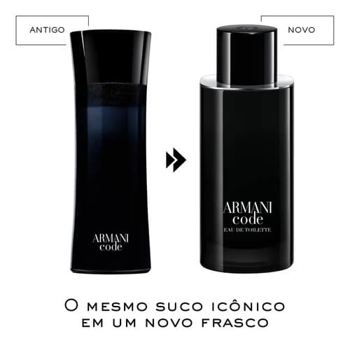 Armani Beauty Perfume Masculino Armani Code Eau de Toilette, Refilável 50ml — miniatura 4