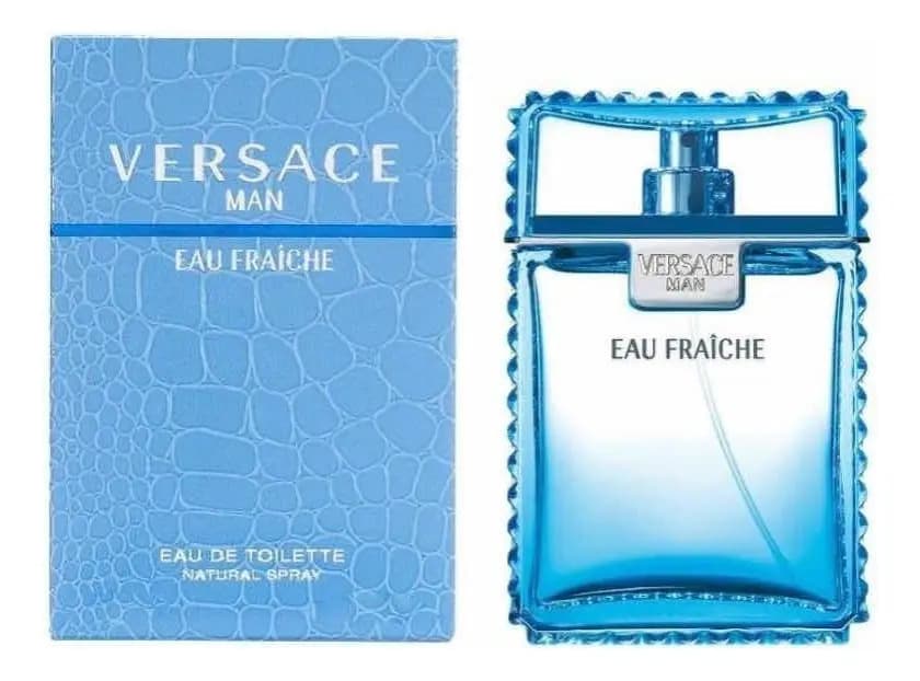 Perfume Versace Man Eau Fraîche Masculino EDT 100ml Cítrico — miniatura 2
